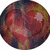 A circular icon with a red heart pattern on the left and text on the right, partially obscured by pixelation.