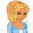 Pixel art contact sheet showing a blonde female character in blue tracksuit with text fragments across frames