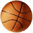 A pixelated basketball image on a white background with red text reading DePere, Redbirds, and #10.