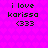 Static pixel art displays four identical text blocks on a bright pink background with repeating diamond pattern.