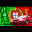 Animated sequence showing Portuguese flag variations with a red sports car, green background elements, and text overlays including 'PORTUGUESE PRIDE' on a solid green field.