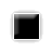 A square icon with a black center, white border, and gray gradient accents on the top-left corner against a light gray background.