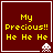 A 4-frame animated contact sheet showing a pixel art icon with yellow text and white alien sprites on a dark red background, each frame displaying the same static content but with different alien positions.