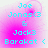 Pixelated cyan text on pink gradient background with four identical showing 'Joe Jonas<3', '6:', 'Jack3', 'Barakat <'