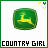 A 4x3 contact sheet of a John Deere-themed animated buddy icon showing variations in text and small decorative elements across frames, with a green square logo containing a yellow deer on white background.