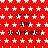 Red background with white star pattern, black text "Im Worried!" and arrow symbols in multiple