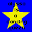 Yellow star with black text 'alyssa is a dancing queen' on blue background, displayed in four identical