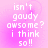Pixelated text on a pink gradient background with four identical arranged in a