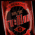 A pixelated red and black icon with a circular border, featuring abstract shapes resembling stylized text or symbols in the center.