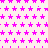 A static image of a repeating pattern of small pink stars on a light pink background with a gray rectangular overlay in the bottom right corner.
