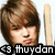 <3 thuydan <3 text appears below each of three distinct character poses in a