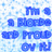 Blue pixelated text on a light blue pixelated background with no visible motion or animation.
