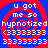 A static image with four identical featuring red and blue spiral patterns and white text reading "u got me so hypnotized" with repeated symbols below
