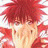 A 48x48 pixel buddy icon featuring a split composition with an anime-style character on the left and text elements on the right, displayed as part of a contact sheet.
