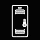 Pixelated black background with white door frame, gray door elements, and red text reading '6th grade here i come!' in blocky font.