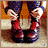 A pixelated image shows a person's lower body in red boots and dark pants, with blue text reading 'I'M READY' below the figure.