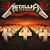 A 50x50 pixel animated buddy icon featuring a split design with the Metallica band logo on the left and "Original Icons .com" text on the right, displayed as two sequential frames in a contact sheet layout.