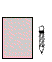 A sequence of static and animated icons showing a pink dotted background with blue text, pen writing effects, envelope shapes in light blue and teal, and 'E-mail' labels.