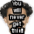 Pixelated image of a man with dark curly hair and a mustache, showing text overlays and facial expressions across frames.