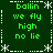 Green background with white dashed lines and star shapes forming a , containing repeated green text "ballin we fly high no lie" in four quadrants
