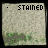 A contact sheet of 21 animated frames showing a Staind band logo animation with changing arrow directions on a textured background.