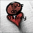 A red heart-shaped icon with a brown circular top, displaying text that changes across frames from 'tyus and ashley' to 'love forever'.