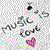 Music icons for AIM, MSN, MySpace and Yahoo