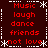 Red text on dark red background with white decorative borders, displaying repeated phrases in a