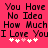 Pixelated text on bright pink background with white and pink hearts below, repeated twice in a