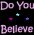 A two-frame animated contact sheet showing a pixelated text-based animation with changing colors and star symbols on black backgrounds.