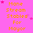 Pink background with yellow text repeating 'Mane Stream Stables For Mayor' and scattered pink stars.