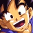 A pixelated anime-style character with spiky brown hair and a wide open mouth appears on the left side of a contact sheet, while the right side displays stylized text "Anime IM" above smaller text "COM" against a black background.