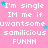 Pink background with repeated white text phrases and scattered blue/purple stars, static image with no visible animation changes.