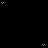 A static 4-frame contact sheet of a pixel art buddy icon featuring pink text and scattered heart shapes on a black background.