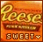 Pixelated orange-brown icon with 'Peanut' text above a peanut-shaped object and 'SWEET' below, featuring a small heart symbol.