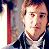 six showing two people in period clothing with changing facial expressions from neutral to smiling