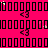 A bright pink background with repeating black rectangular outlines and small <3 symbols, featuring scattered white star-like sparkles.