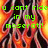 Flame-patterned background with green pixelated text reading "u cant ride the seats r in my meserati! the axles shine!" and "OM-BA! OM-BA!" on a gray