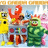Pixelated image with three cartoon characters on left, bright pink background on right displaying "ha ha Casey" text.