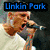 six distinct music-related images with overlaid text labels, each depicting artists or bands in various poses and settings