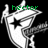Animated icon shows a white cartoon character with a star on its chest, holding a microphone, with green text changing from 'hector' to 'is' to 'ballin' across frames.