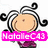 Pixelated cartoon character with curly black-and-white hair, beige face, and purple dress appears in six with changing text overlays