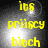 Yellow pixelated text on a dark background with bright light effects, showing repeated phrases in four quadrants.