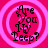 A static image of a pink background with four identical circular patterns, each containing the text "Are You My Deep?" in black pixelated font.
