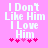 Pixelated text on pink background with heart symbols, showing two states of animation where hearts change color and position.