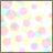 20 pixelated squares with pastel polka dots, displaying sequential text animations from 'I WANT YOU' to 'I WANT YOU FOREVER'