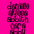 Pixelated text and symbols on a bright pink background with green horizontal bars, showing animation changes in green bar positions.