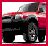 A contact sheet of 11 animated frames showing a red pickup truck and evolving text about 'silly boys' trucks being for girls, with pixelated animation effects on the text.