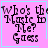 Pixelated text on pink background with cyan border; four show identical static text except for small symbols in bottom-right corners