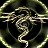 A pixelated icon features a golden dragon coiled inside a circular frame on the left, with 'VAN HELSING' text in metallic silver letters on the right against a dark background.
